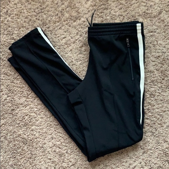 Prada Other - Prada Mens Track Pants Striped Black Jogger Slim